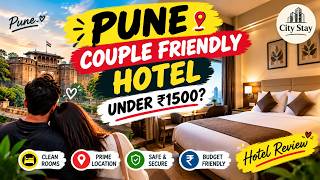 Budget couple friendly hotel in Pune City nearby Airport 🏬🧳#couple#punecity#budg