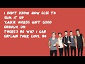 Better Than Words - One Direction (Lyrics)