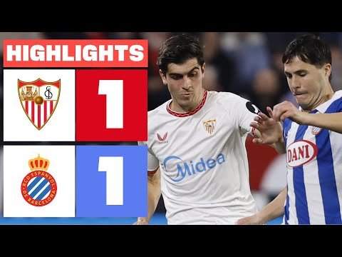 SEVILLA FC 1 - 1 RCD ESPANYOL I RESUMEN LALIGA EA SPORTS
