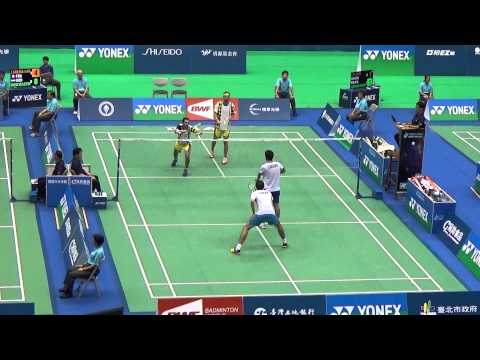20150715TAIPEI OPEN MD RUUD+Leydon Davis (NEDNZL)vs  Careme+Ronan Labar (FRA)2-3