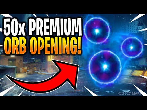 *NEW* 50x PREMIUM ORB OPENING! - MARVEL Strike Force - MSF