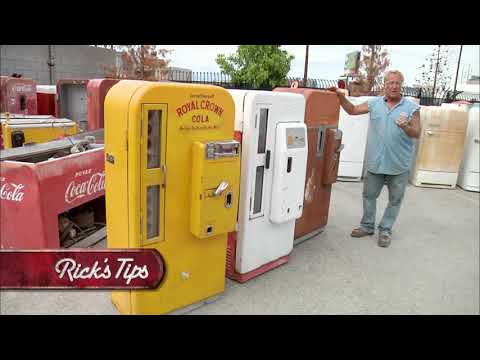 Most Valuable Vending Machine - Rick's Tips - American Restoration