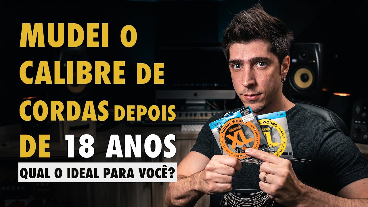 Qual o melhor calibre de cordas para usar na Guitarra?