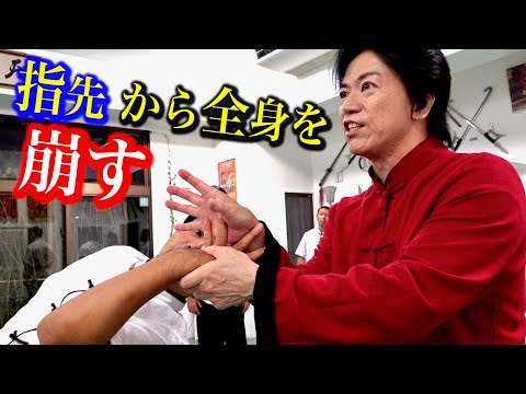 手の指先から足先まで一瞬で全身を崩すチンナの秘密【宮平保が徹底解説】Qin-na Training , Tamotsu Miyahira