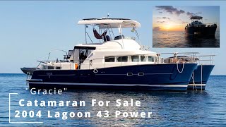 Catamaran For Sale | Lagoon 43 Power Catamaran | "Gracie" | Located in Jacksonville, Florida