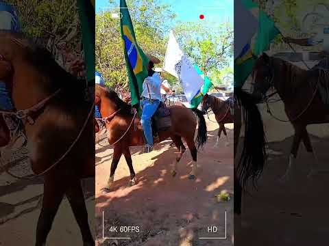 Cavalgada 🐎 🐎 🐎 Povoado Riacho do meio, município de Nova Roma Goiás