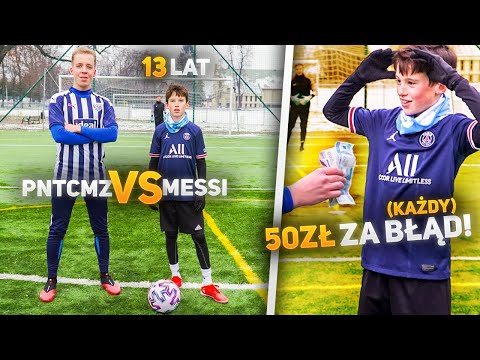 Nie wiedział za co mu PŁACE! PNTCMZ VS Młody Messi! *zdenerwował się*