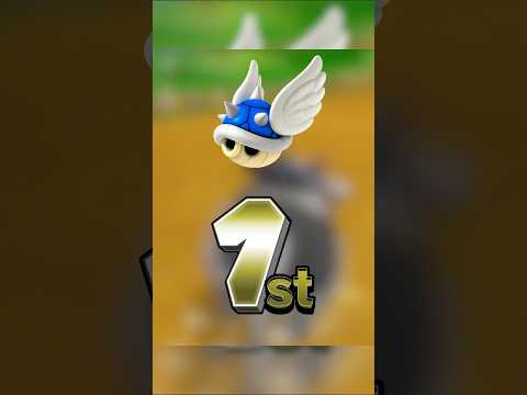 Throwing a blue shell in 1st? #mariokart #secret #shorts