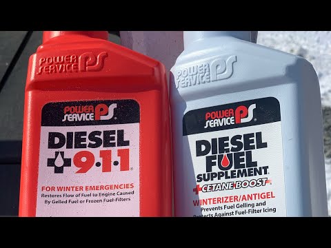 Diesel Fuel gelled up! Does Power Service 911 Work?