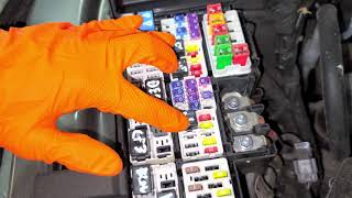 2017 Ford Mustang Fuse Box Panel's Access & Relay Identification