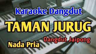 Download lagu TAMAN JURUG - KARAOKE || NADA PRIA COWOK || Dangdut Jaipong || Audio HQ || Live Keyboard mp3