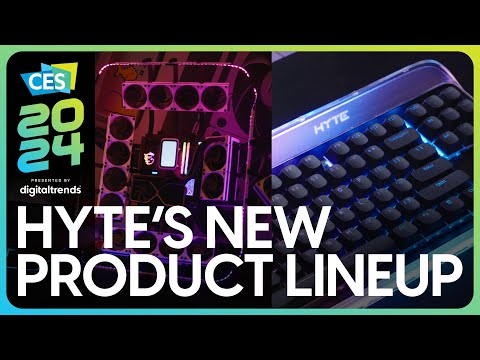 HYTE at CES 2024 | Keeb Keyboard, Thicc Q60, and More