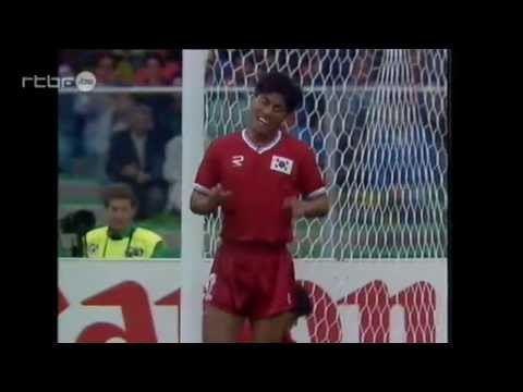 Belgium-South Korea 12 June 1990