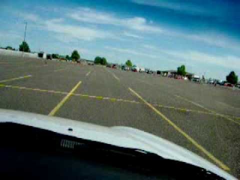 2003 Hyundai Tiburon GTV6 autocrossing
