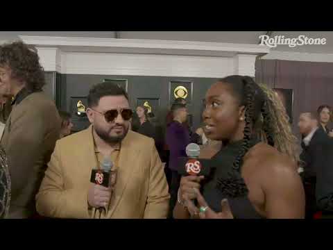 2023 GRAMMY Awards Red Carpet: Rogét Chahayed