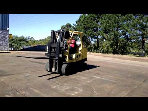 Surplus Forklift Auction Fall 2015 - Lot 304 - 12,000 Lb. Hyster LP Gas Cushion Tire Lift Truck