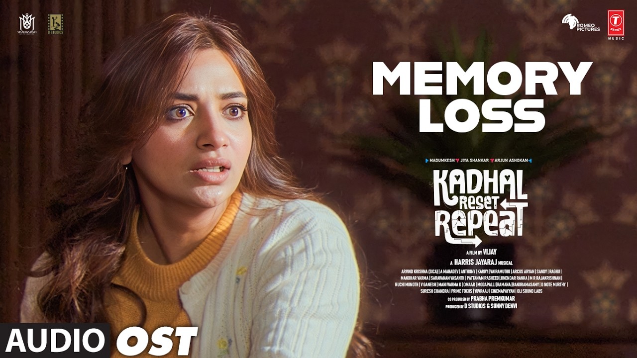 Memory Loss Theme OST | Kadhal Reset Repeat | Harris Jayaraj | Vijay | Madumkesh | Jiya Shankar