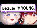 Hajime Keeps Roasting Marine S Age And Breaking Her Mind Hololive