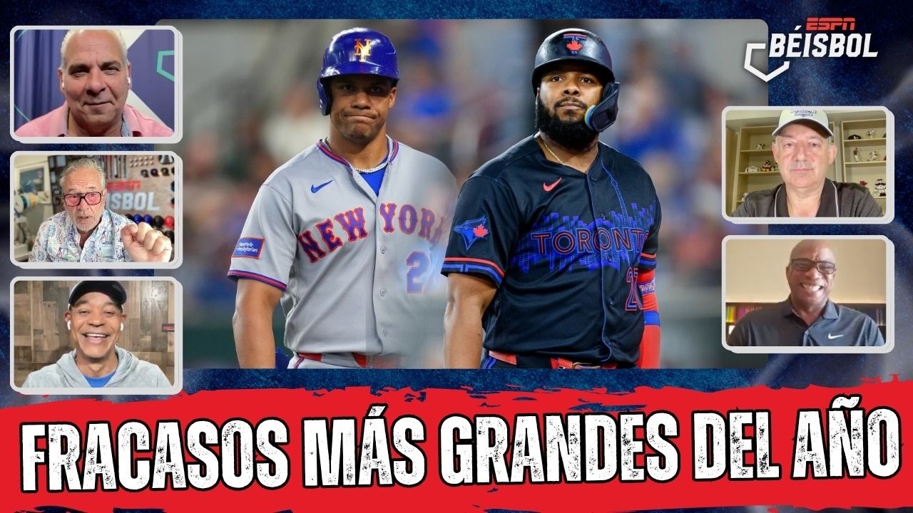 METS Y BLUE JAYS: GRANDES FRACASOS con los MILLONES de VLADIMIR GUERRERO y JUAN SOTO | ESPN Beisbol