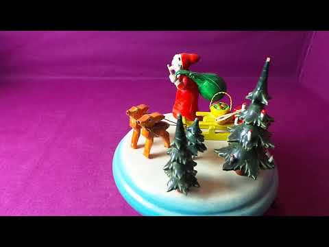 Steinbach uralte Spieluhr Nr.183 - seltenes Sammlerstück aus dem Erzgebirge