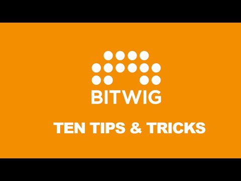 TÂCHES TEACHES: 10 Bitwig Tips & Tricks