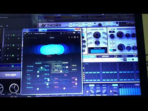 Using Hollow Reverb from Sinevibes to create instant ambience