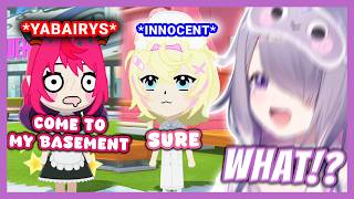 Biboo Gets Surprised by IRyS Mii Inviting Mococo Mii to Her Basement… 😳