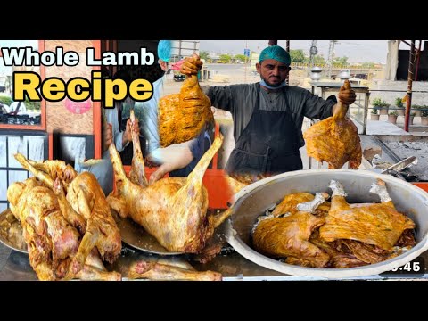 Full Dumba Dum Pukht Recipe | Whole Lamb Roast | Dum Pukht | Quetta Style Recipe @PeshawarZ