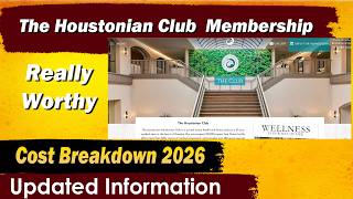 The Houstonian Club Membership Cost - Full Breakdown | Really Worth? || Tell me Data