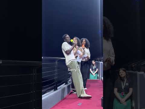 Damson Idris surprises F1 audience at BFI IMAX