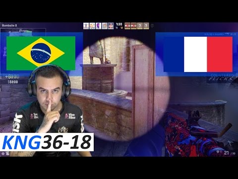 CSGO kNg POV 36-18 / Red Reserve vs RANKS / Cobblestone / Legend Series #1