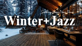 Happy Winter Work Jazz ~ Exquisite Jazz Coffeee Music & Soothing Bossa Nova Piano for Good Mood