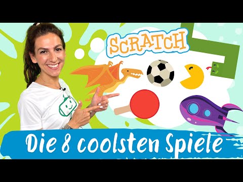 Das sind die Top 8 der coolsten Spiele in Scratch 😻 | Silicon Valley Kids