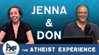 The Atheist Experience 24.07 for February 16, 2020 with Don Baker & Jenna Belk.