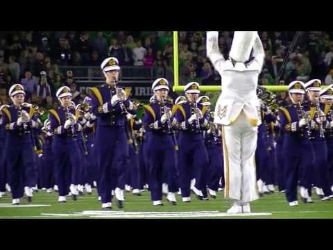 2016 Notre Dame Band Pregame