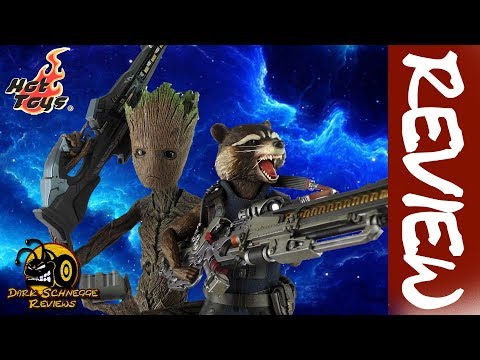 Hot Toys | Infinity War GROOT & ROCKET MMS 476 Review [German/Deutsch]