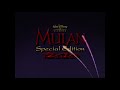 Mulan Special Edition Auf DVD Und VHS Trailer