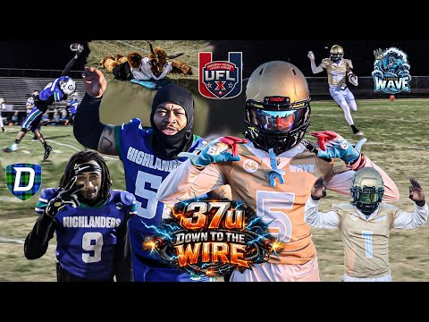 It’s Not How You Start, It’s How You Finish 💪 | Dunedin Highlanders ⚔️ vs Florida Wave 🌊 UFLX 2026