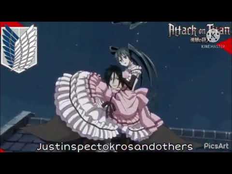 Eren lyric pranks Levi with Not Saying Sorry💗💗 (Contains Ereri)- Aot texting video