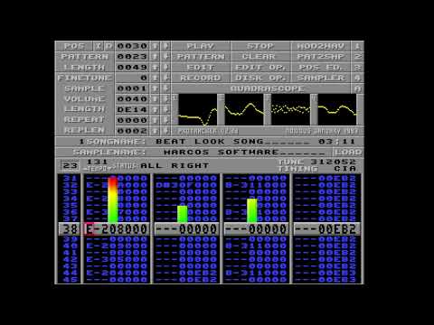Amiga Protracker MOD Beat Look by Marcos