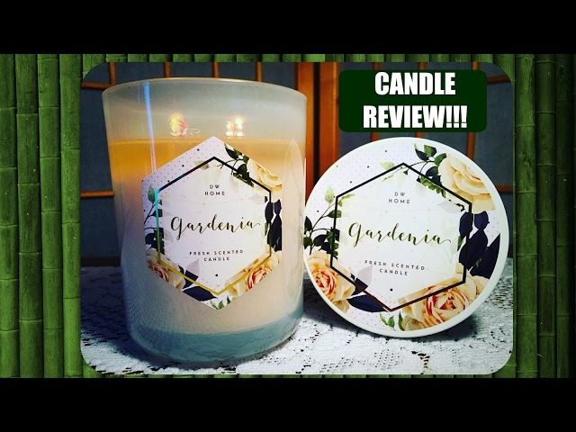 Vídeo relacionado con DW Home Fresh Cut 9.69 oz. sola mecha vela, aroma de gardenia