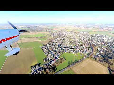 Ein Flug über Bergheim Glessen
