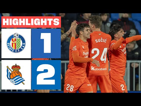 GETAFE CF 1 - 2 REAL SOCIEDAD | RESUMEN LALIGA EA SPORTS