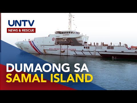 Daan-daang tauhan ng PCG at coast guard forces ng ASEAN states, nasa Samal Island