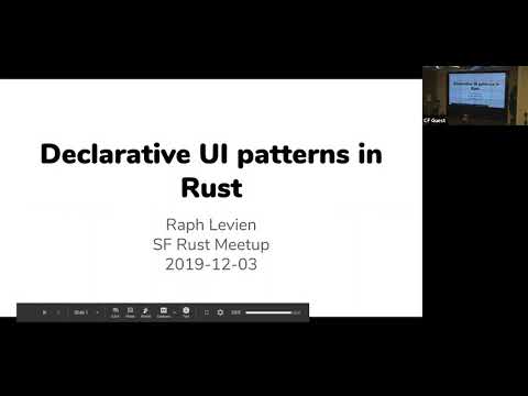 Bay Area Rust Meetup @ Cloudflare December 3, 2019