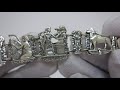 Видеообзор Женский серебряный браслет "Египет" 78цф