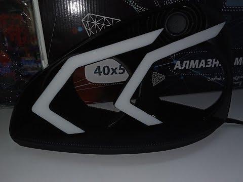 приора фары амг белый акрил дхо + лексус