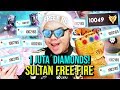 SULTAN FF NGABISIN 1.000.000 DIAMONDS TOTAL 200JUTA RUPIAH TANPA RAGU!! - Free Fire Indonesia #91 SULTAN FF NGABISIN 1.000.000 DIAMONDS TOTAL 200JUTA RUPIAH TANPA RAGU!! - Free Fire Indonesia #91