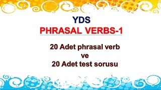 yds-phrasal verbs-1