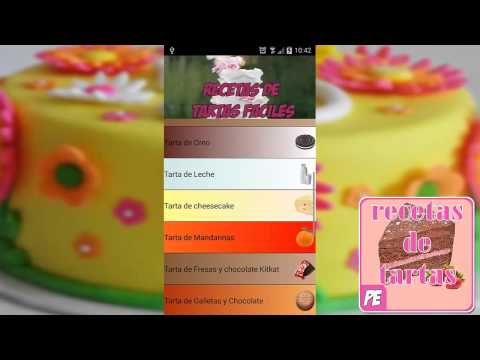 Recetas de Tartas Video